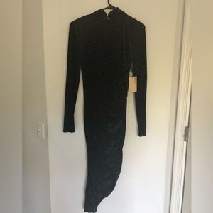 Bailey 44 Brand New with Tags! Absolutely gorgeous, midi, ruched turtleneck!